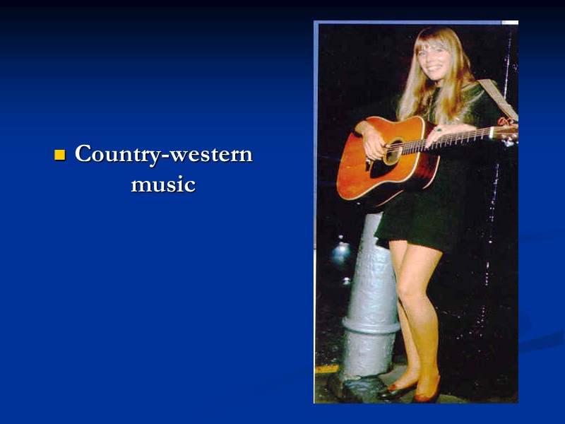 Country-western music